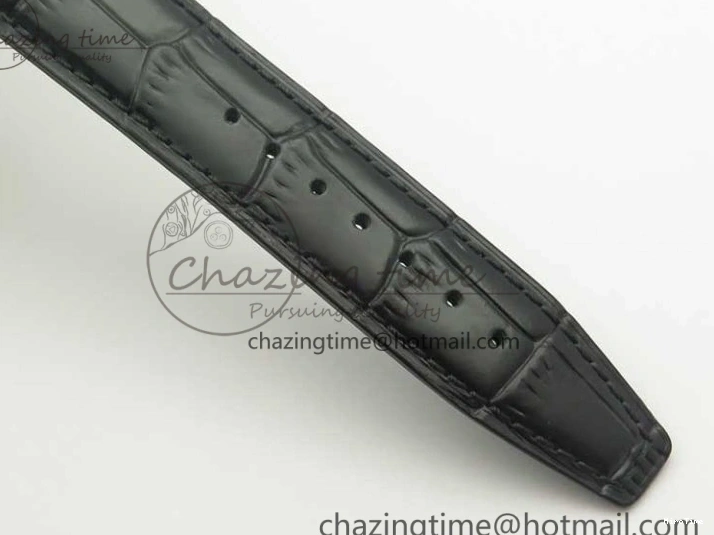 MIROTIME 0520 Portofino Automatic SS MKF 1:1 Best Edition White Dial On Black Leather Strap MIYOTA 9015 V Original 7204
